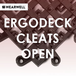 Cleartex ErgoDeck Cleats Open