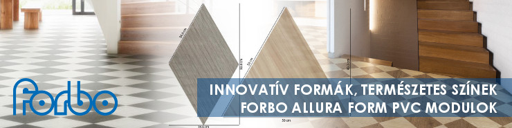 Cleartex | Allura Form modulos PVC | négyzet, rombusz és háromszögg formákban