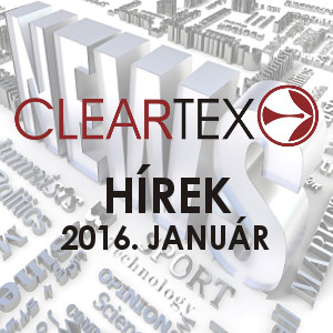 Cleartex Hírek | 2016. január