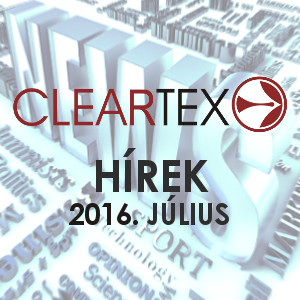 Cleartex Hírek | 2016. július